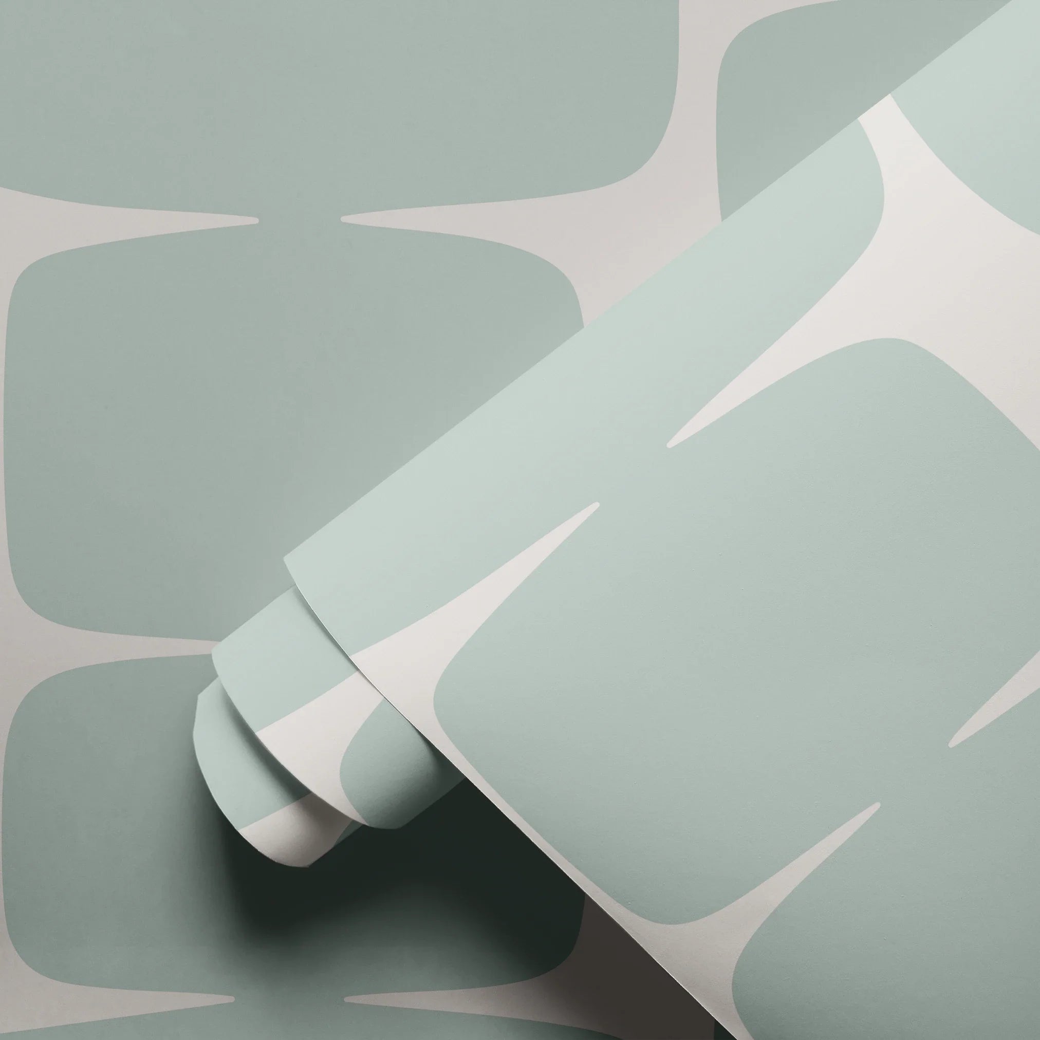 Atomic Bricks, Mint Wallpaper