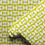 Geometric Martini Mod, Chartreuse Wallpaper