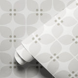 Square Mod, Ivory Wallpaper