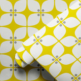 Square Mod, Yellow Wallpaper
