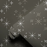 Retro Starburst, Oyster Wallpaper