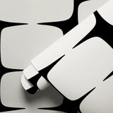 Atomic Bricks,  Ivory Wallpaper
