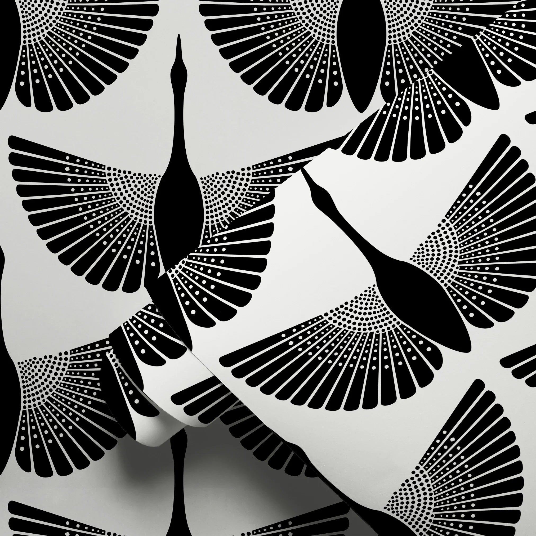 Egret of Joy, Onyx Wallpaper