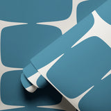 Atomic Bricks, Slate Wallpaper