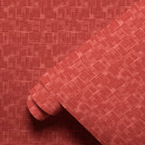 Interlock, Dusty Rose Wallpaper