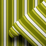 Mod Stripes, Avocado Wallpaper