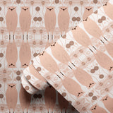 Owl Assembly, Petal Wallpaper