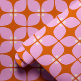 Square Mod, Pink Wallpaper