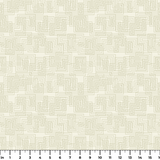 Interlock in Ivory — interlock print, in warm tonal ivory and cream